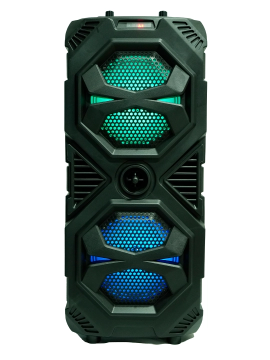 Караоке колонка Sing-e ZQS  Bluetooth, LED, RGB, микрофон, пульт