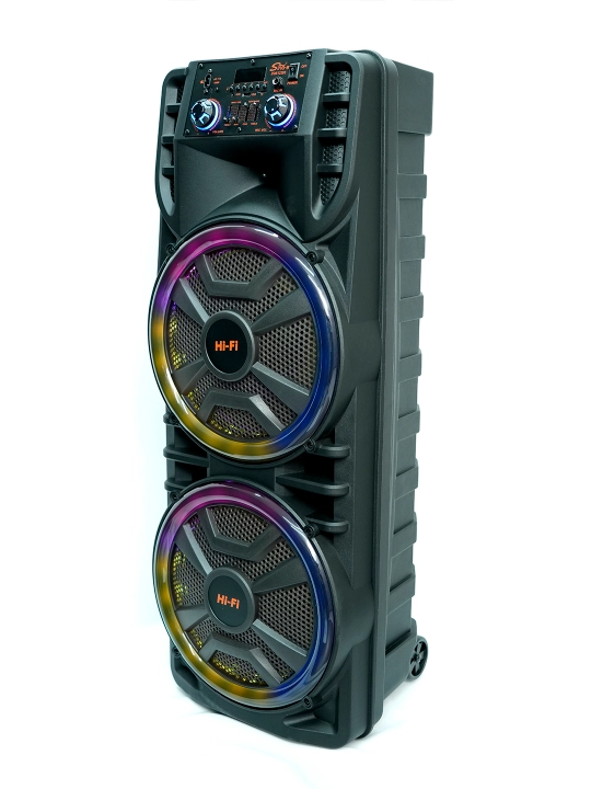 Караоке колонка Sing-e ZQS  Bluetooth, LED, RGB, микрофон, пульт
