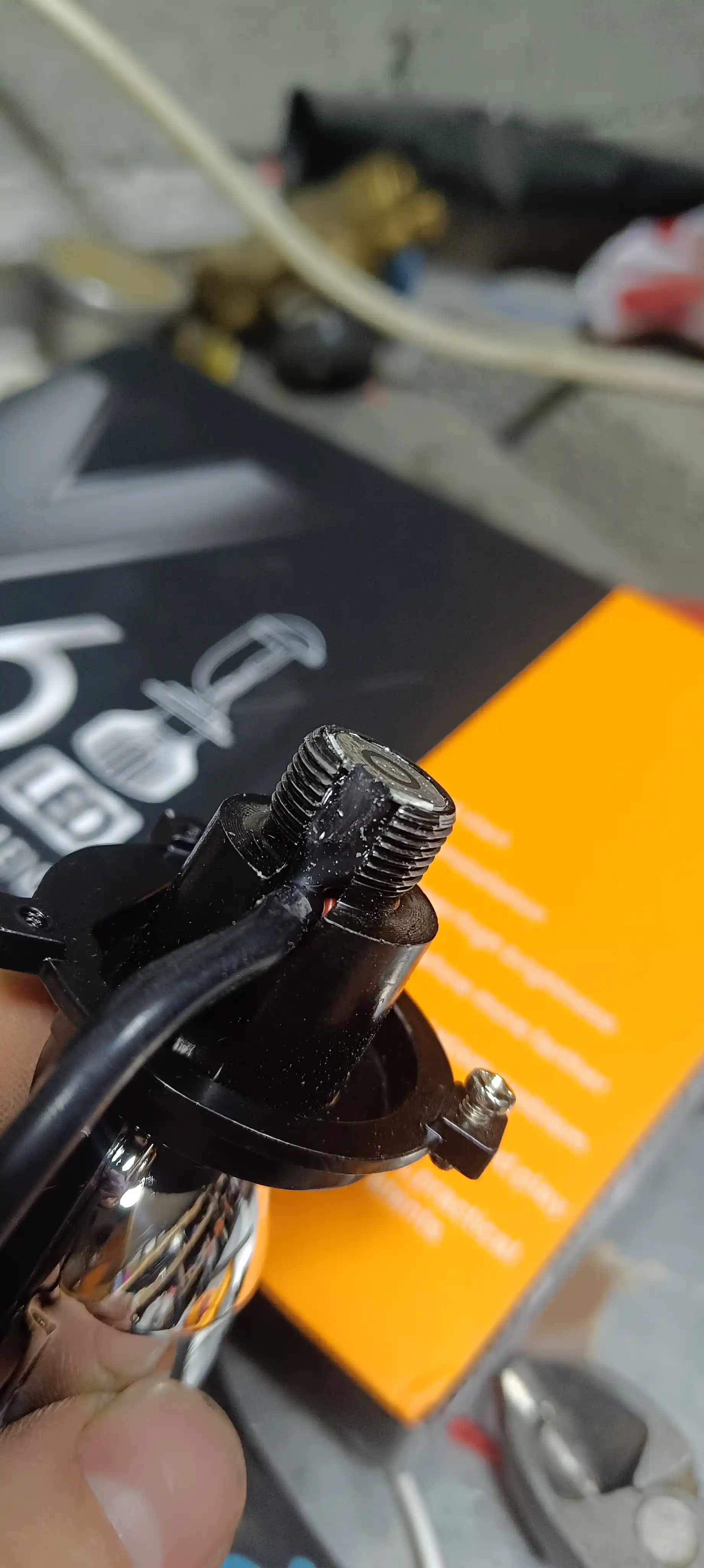 LED lampalar h4 6 MAX, mini linzalar H4 oq 5500k 2 dona