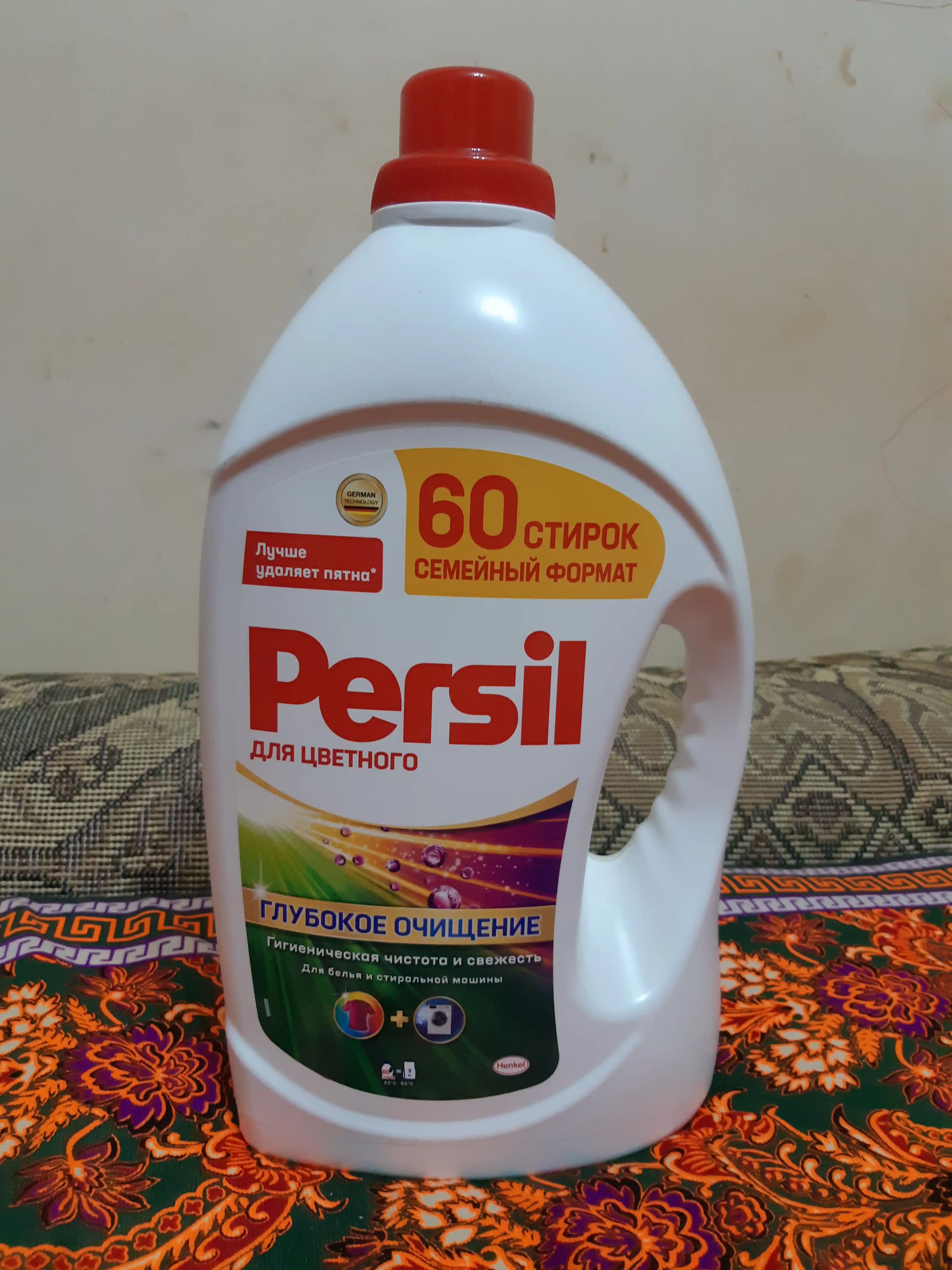 Kir yuvish geli Persil Color Gel, rangli uchun, 3,9 litr