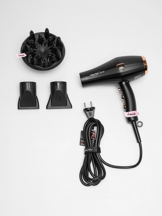 Professional fen soch quritgich MAC styler MC-6641, quritish va turmaklash uchun, 2400W