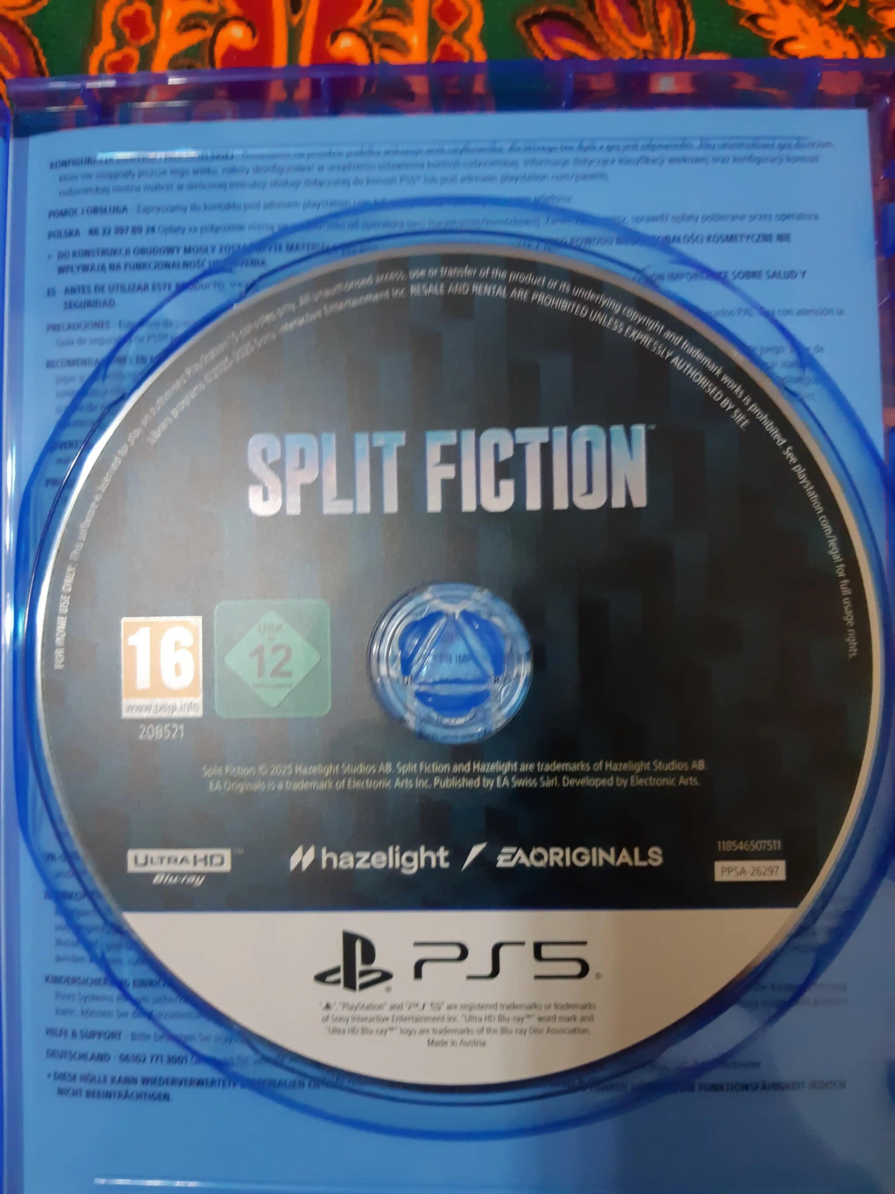 Игры для PlayStation 5, на диске, PS5, Blu-ray