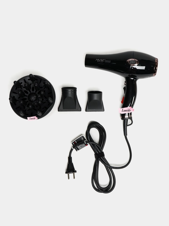 Professional fen soch quritgich MAC styler MC-6641, quritish va turmaklash uchun, 2400W