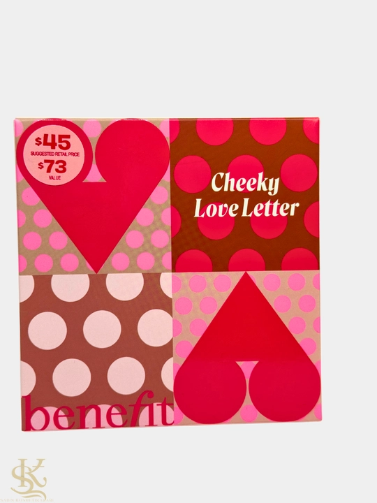 Палитра для макияжа лица с бронзером и румянами, набор из 4 оттенков, Benefit Cheeky Love