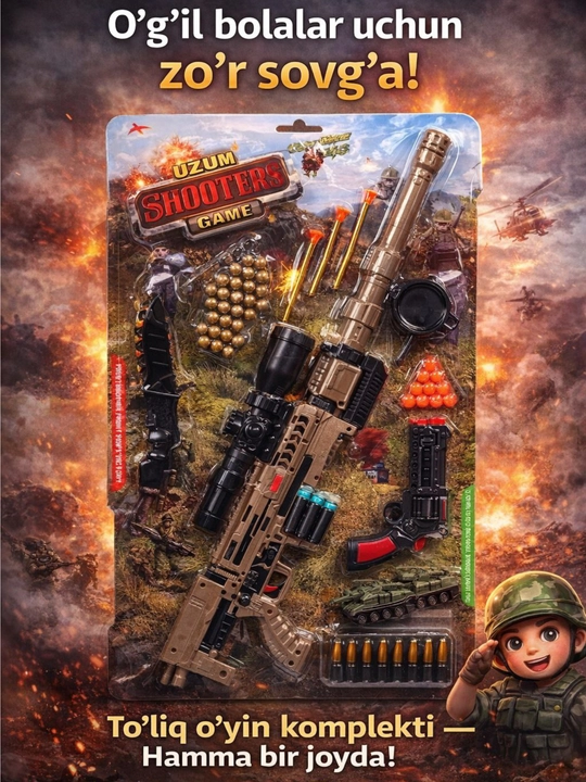 Qurollar to'plami PUBG o'yinidan, KAR 98K miltig'i - 