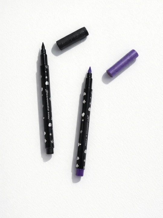 Flomasterlar Glitter 636, 18 rang