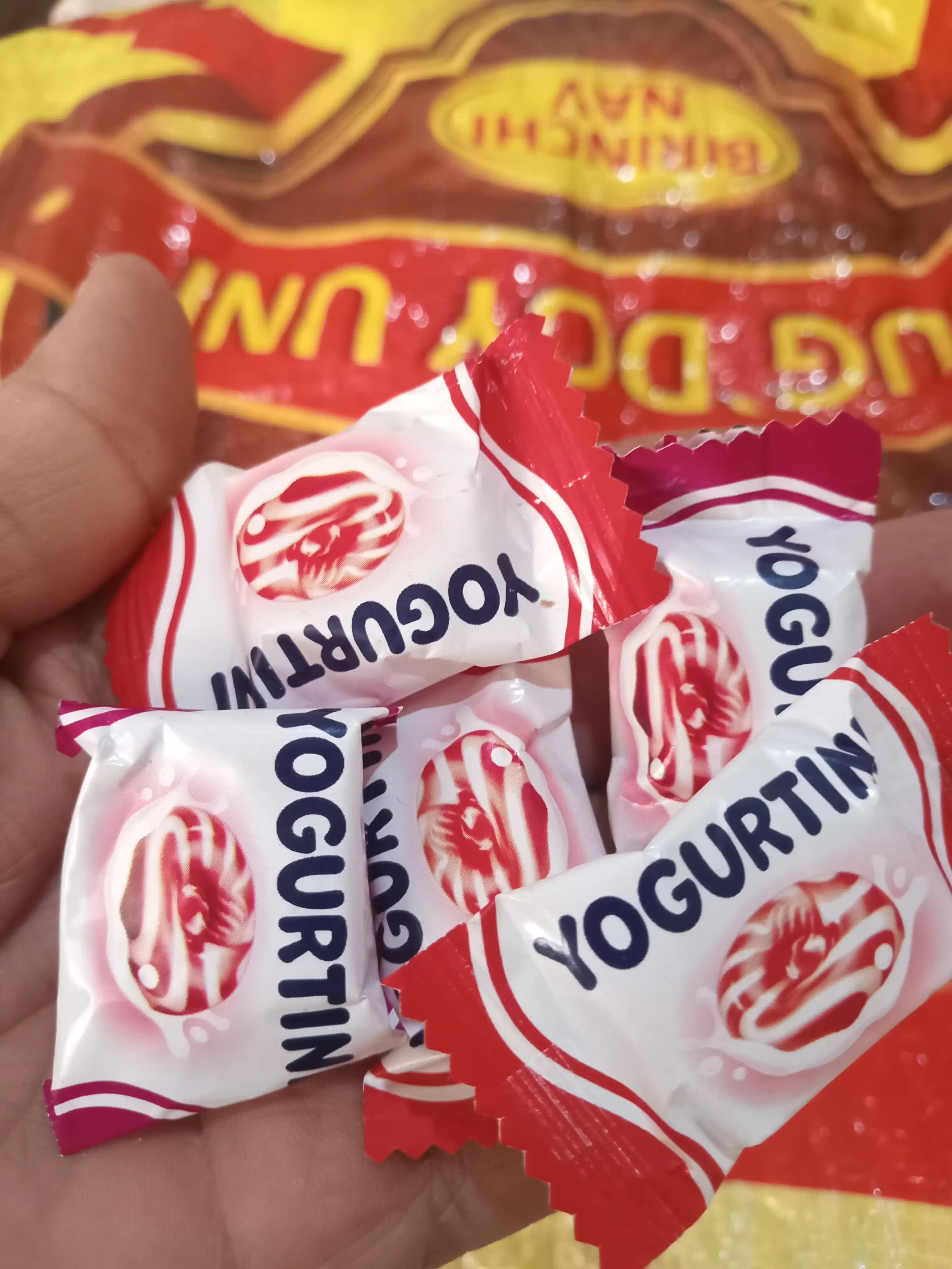 Конфеты Roshen Yogurtini, 1 кг