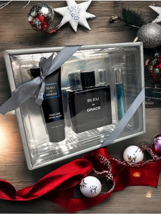 BLEU DE GRACE 3 в 1. Отличный подарочный набор для мужчин  - 