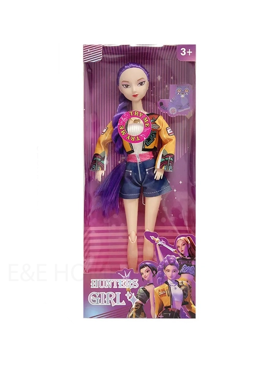 K-pop Hunter X Demon Ovchilari qo‘g‘irchog‘i, 30 sm — qizlar uchun zamonaviy o‘yinchoq