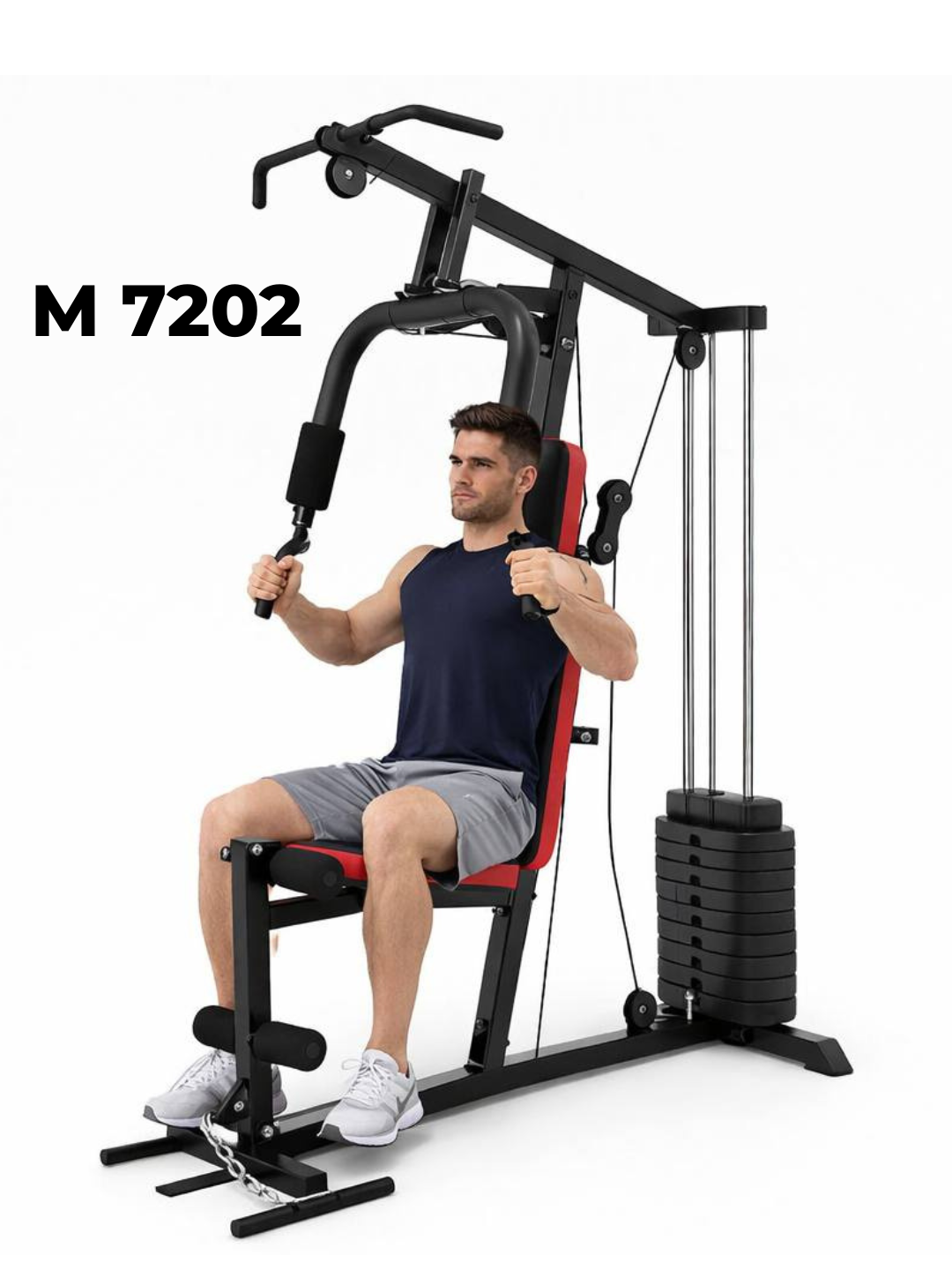 3 turdagi Uy uchun mini zal – 120 kg gacha, butun tana uchun kop funksiyali kuch trenajyor - 