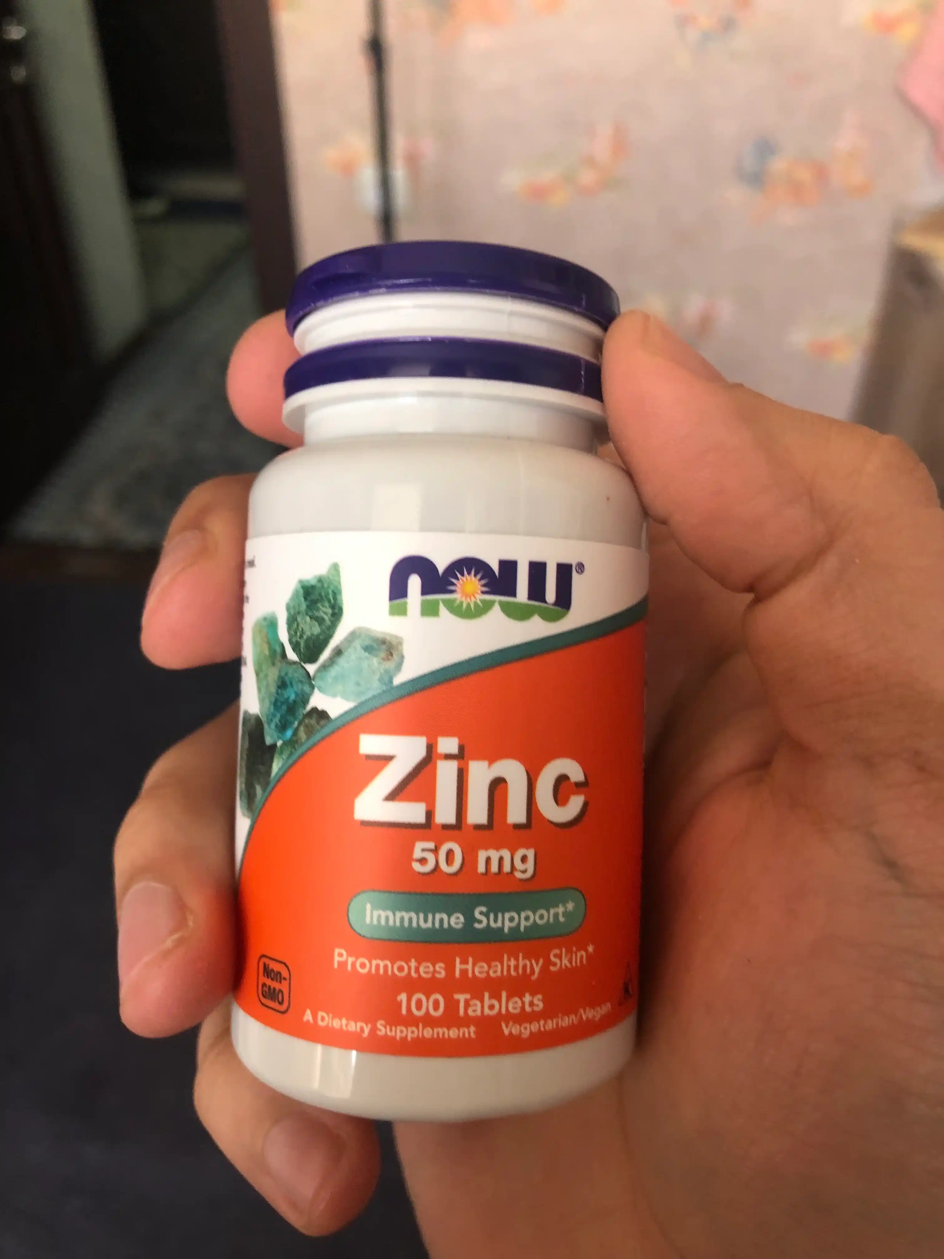 NOW Supplements, sink 50 mg, halol