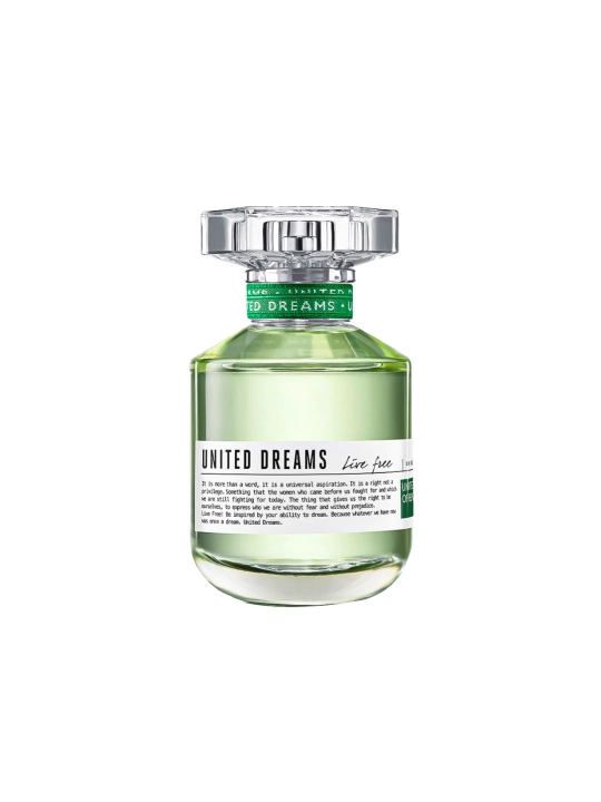 Ayollar uchun United Colors of Benetton U.D Live Free atiri (tualet suvi), 80 ml - 