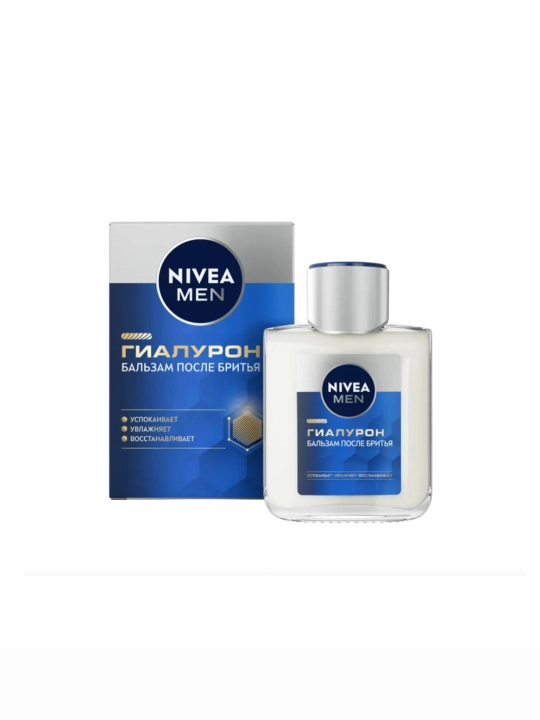 Nivea Бальзам после бритья ГИАЛУРОН серии Nivea Men, 100 ml - 