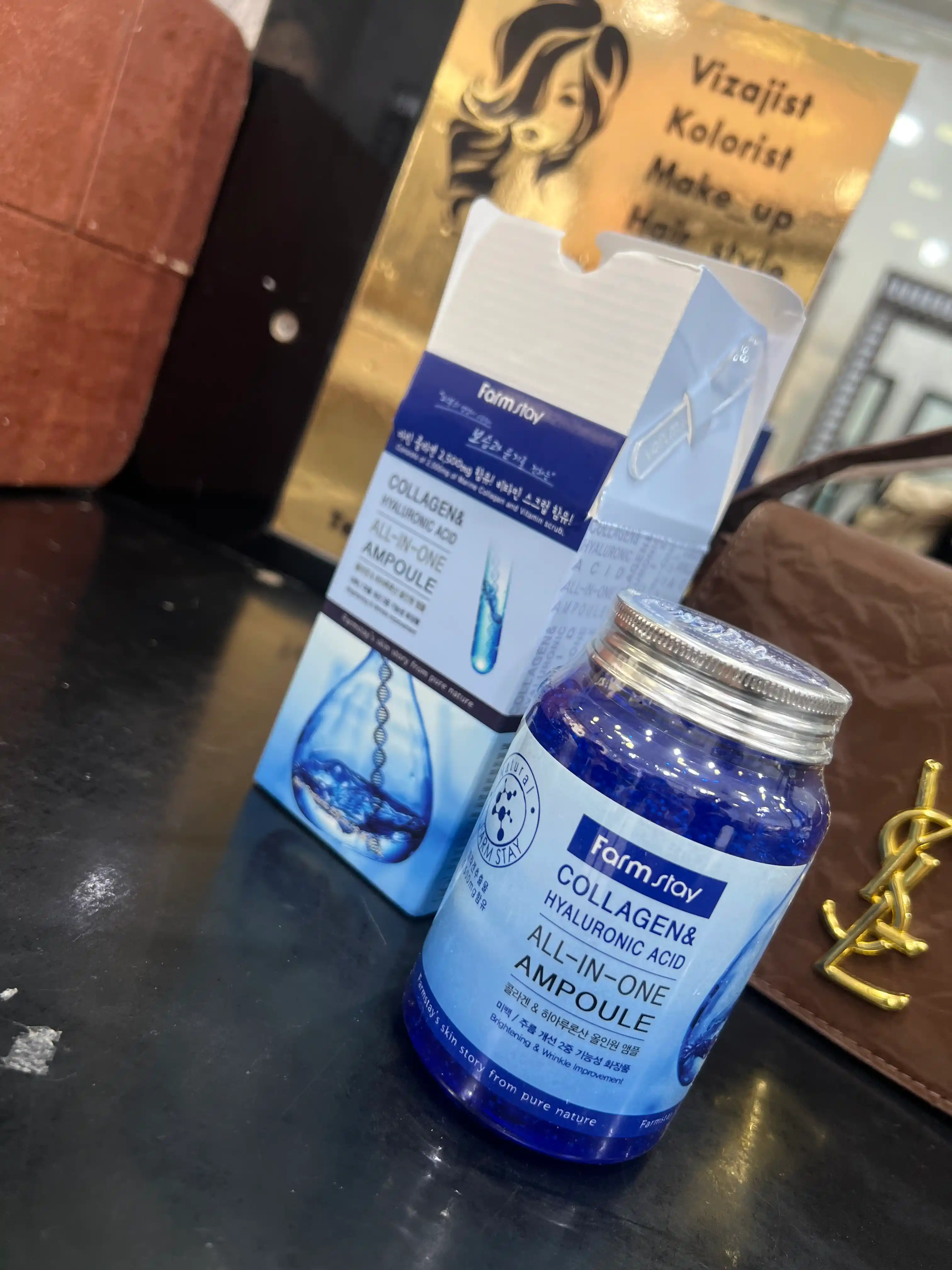 Ампульная сыворотка с коллагеном Collagen Hyaluronic Acid, 250 мл