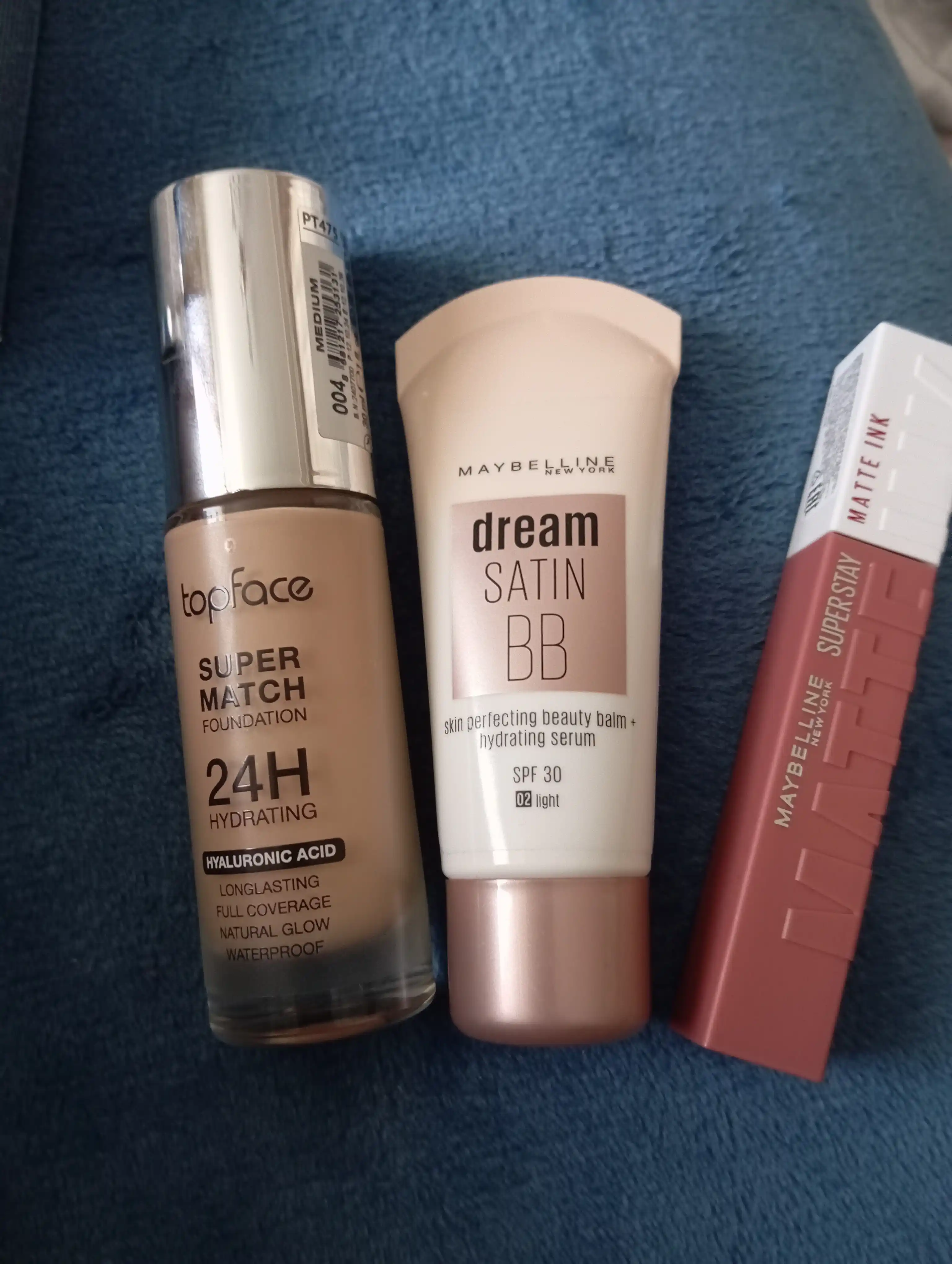 Suyuq matli lab bo'yog'i Maybelline New York "Super Stay Matte Ink", soya 65, Beg'araz, 5 ml