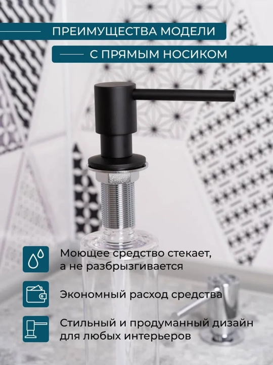 Кухонный диспенсер для моющего средства 320 мл