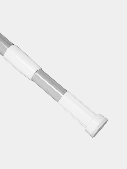 Карниз для ванной телескопический, штанга для шторки