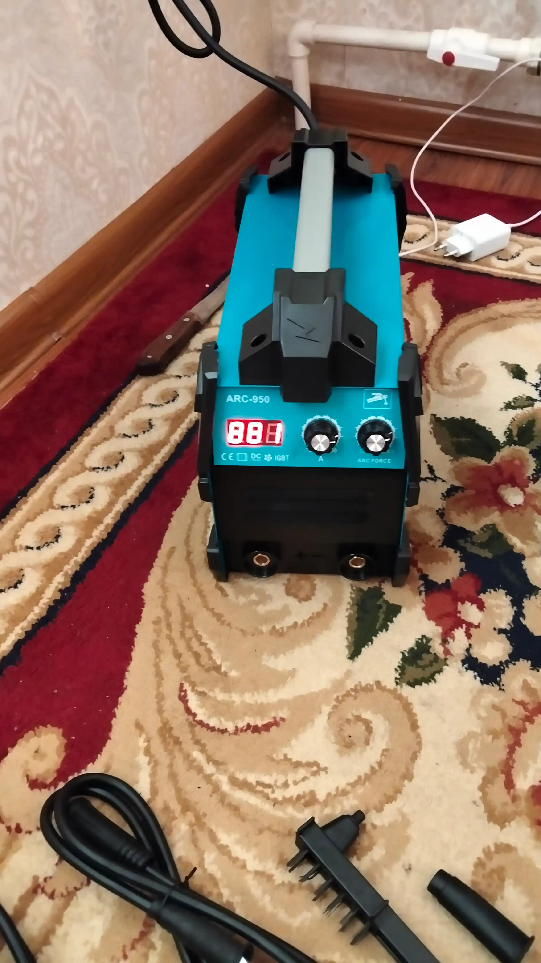 ARC-950 kuchli payvandlash qurilmasi, IGBT texnologiya, 230 V