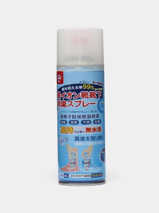 Oyoq va poyabzal uchun deodorant-sprey, ter hidiga qarshi gigiyenik vosita - 