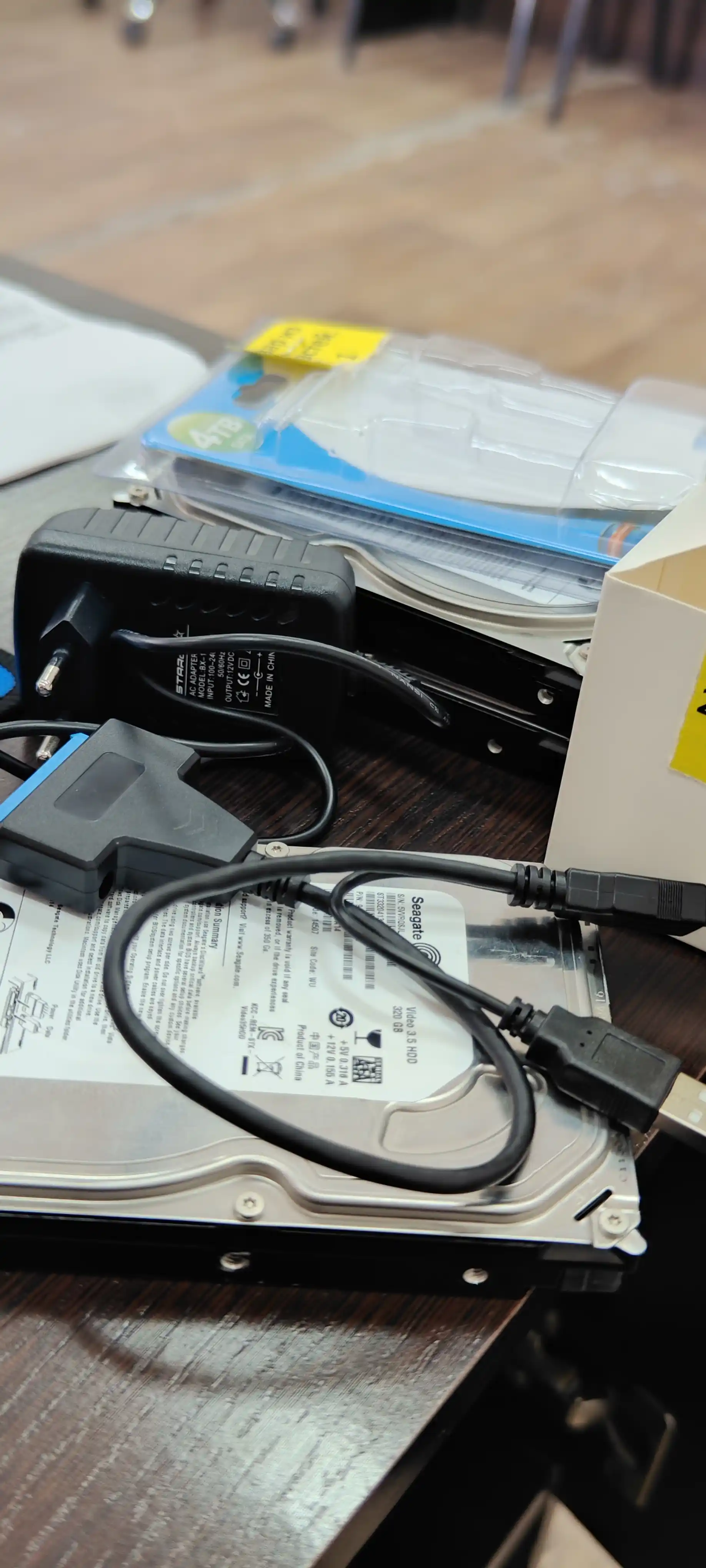 CD-ROM, HDD, SATA Hard diskni USB portga ulash uchun adapter, USB 3.0 SATA kabel