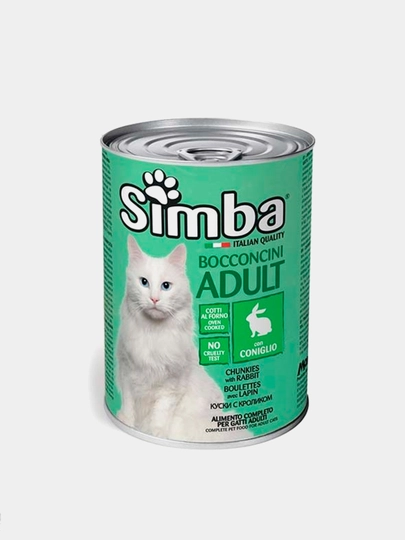 Консервы Simba Cat с крольчатиной