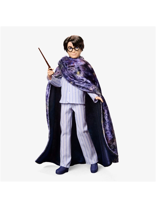 Harry Potter Design Collection кукла Harry Potter, 25,4 см, пижама, очки, палочка, мантия - 