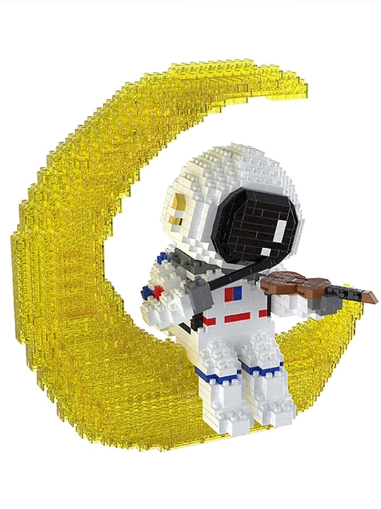 Лего 3D конструктор из миниблоков, LEGO космонавт, животные, кошки, собаки