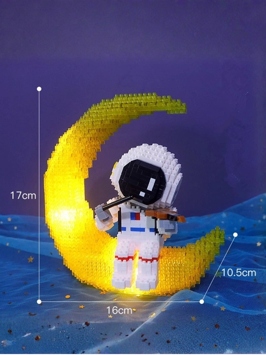 Лего 3D конструктор из миниблоков, LEGO космонавт, животные, кошки, собаки