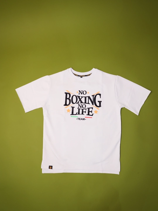 Футболка мужская «Boxing», белая и чёрная, размеры M–4XL