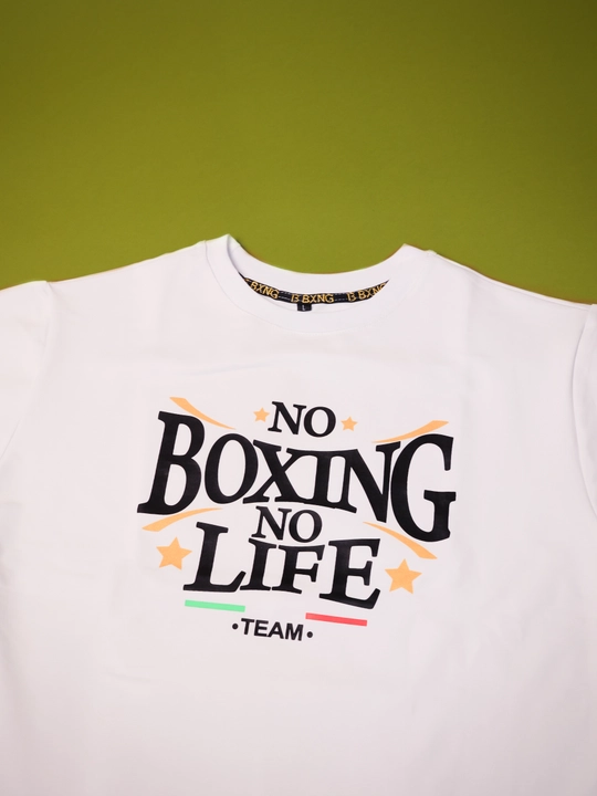 Футболка мужская «Boxing», белая и чёрная, размеры M–4XL