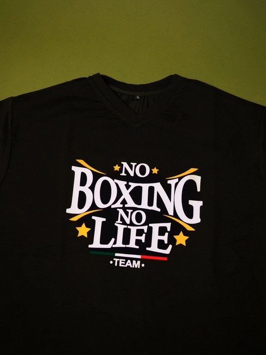 Футболка мужская «Boxing», белая и чёрная, размеры M–4XL