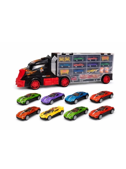 Игровой набор Metal Truck. С автовозом и машинками — VEKKIUZ-METALTRUCK