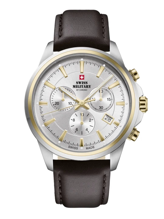 Мужские часы Swiss Military SM34107 Gent Sport Chronograph - 