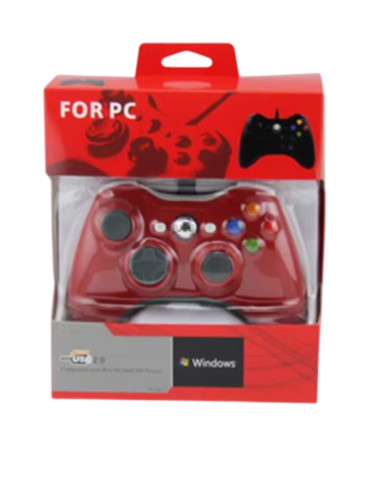 Kompyuter uchun simli geympad (Windows), USB 3.0, Dual Shock - 
