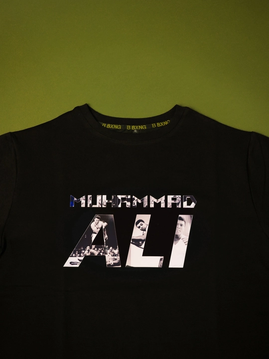 Футболка мужская «Ali (Muhammad Ali)», белая и чёрная, размеры M–4XL