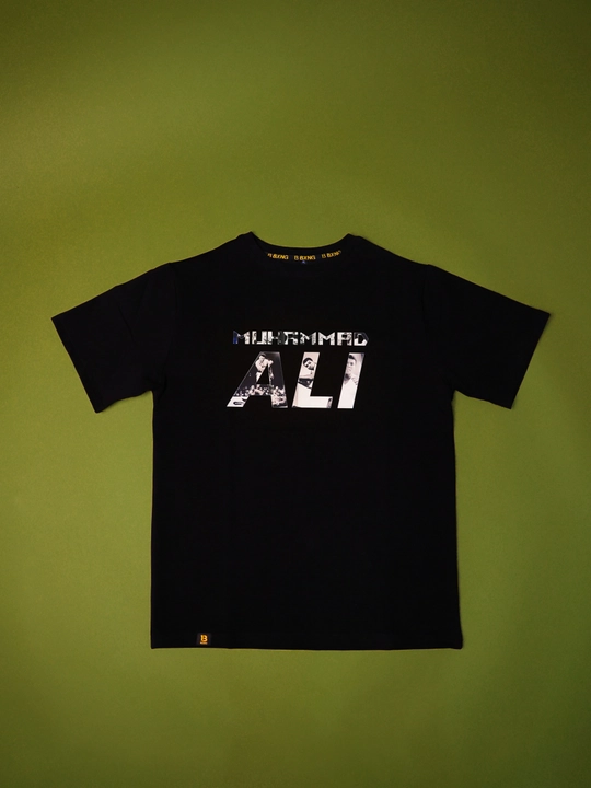 Футболка мужская «Ali (Muhammad Ali)», белая и чёрная, размеры M–4XL