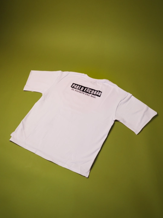 Футболка мужская «Pablo Escobar», белая, с принтом, M–4XL
