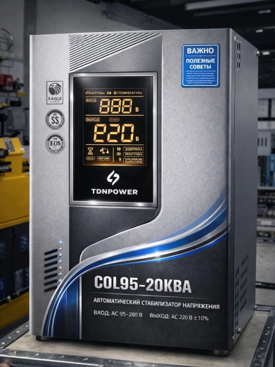 Kuchlanish stabilizatori TDNPOWER 20 kVA i COL95 - 