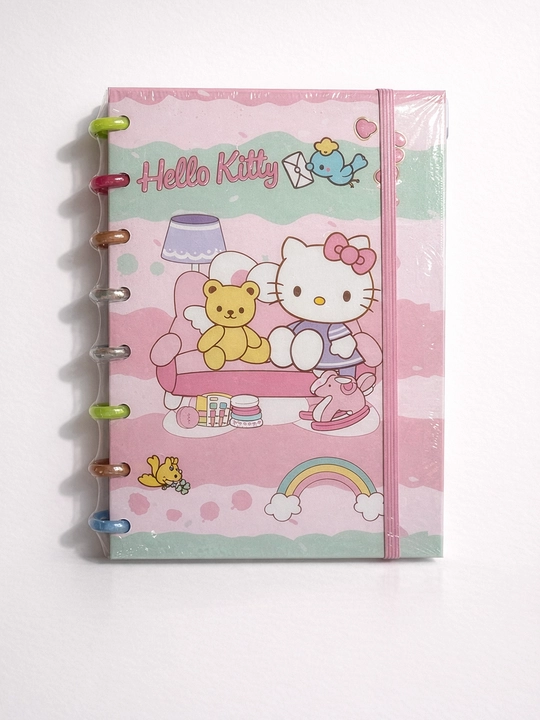 Bloknot Hello Kitty, prujinali, rangli, A5, katakli, 96 varaq, 536-9
