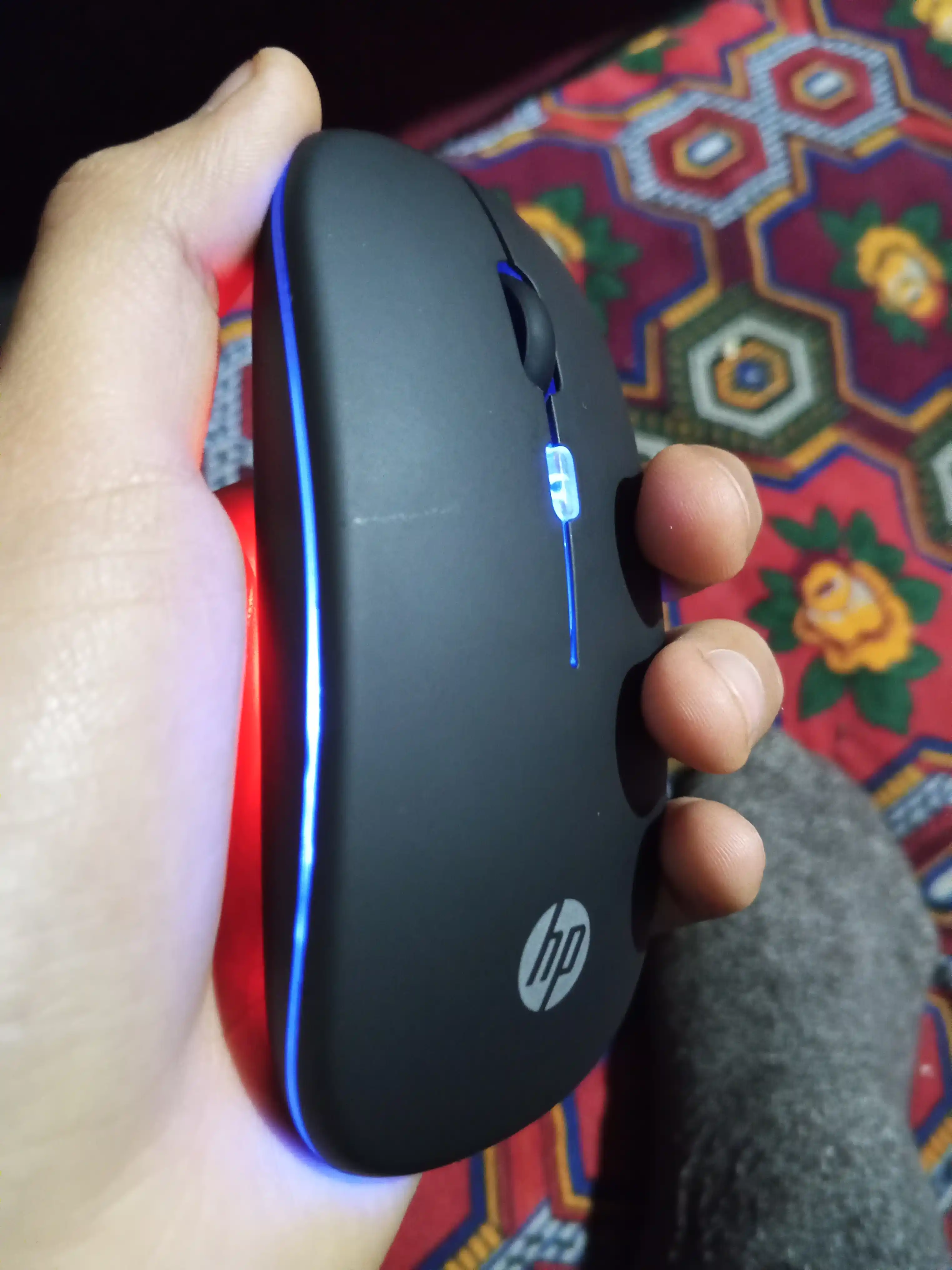Simsiz sichqoncha, shovqinsiz,quvatlash bilan,Bluetooth USB adapteri va RGB