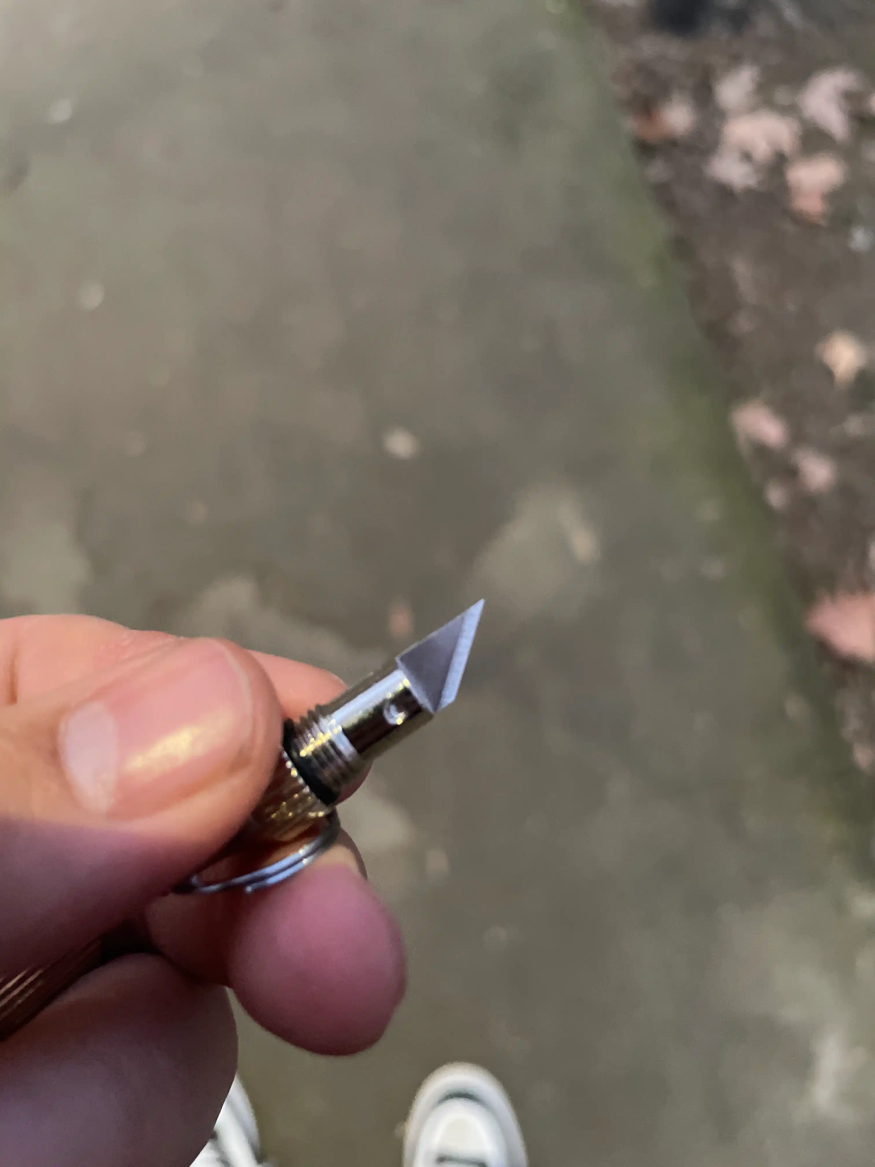 Kapsulali mini pichoq brelok, jezdan