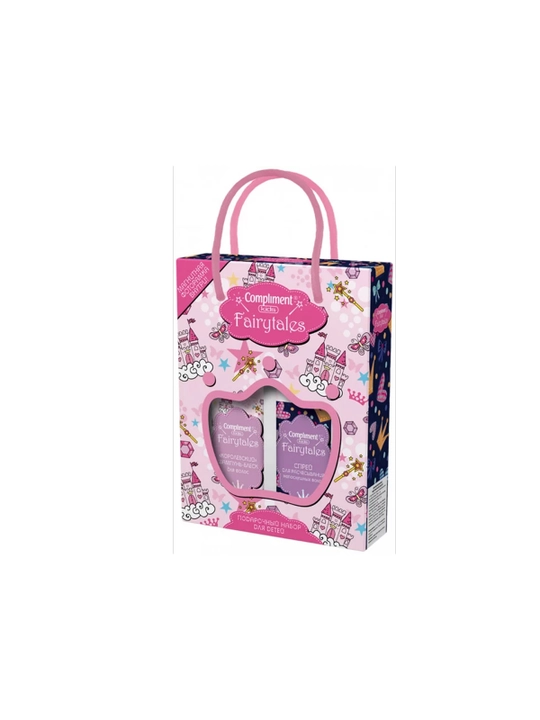 Compliment Kids  Fairytales: shampun-yaltiroq, 250 ml + sprey, 200 ml + fotoramka, 10 dona