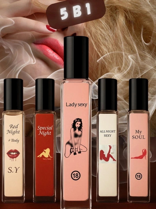 Lady, feramon nabor, feramon atirlar, 5 talik feramon, Lady atir, 10 ml