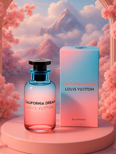 Parfyumlangan suv "Louis Vuitton" California Dream, erkaklar va ayollar uchun, 100 ml - 
