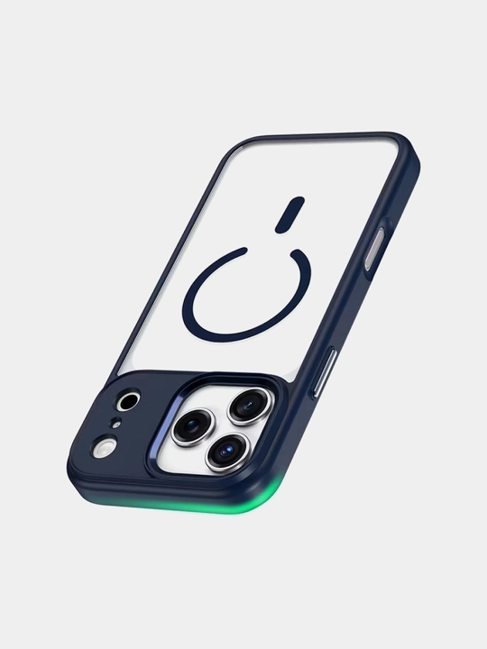 Прозрачный чехол Green Lion Titan MagSafe matte, iPhone 17 Pro/Pro Max. Матовый чехол