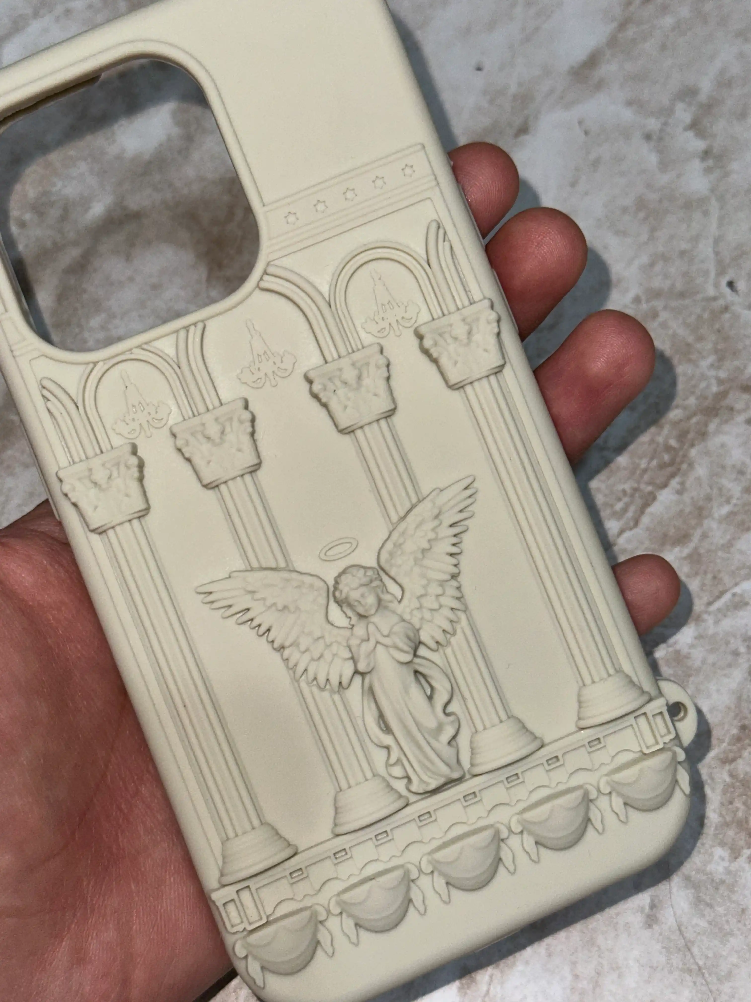 IPhone g‘ilofi, oq, kulrang g‘ilof, 13, 14, 15, 16, PRO, PRO MAX