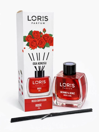 Аромадиффузор для дома Loris Parfum Rose (Роза), 120 мл