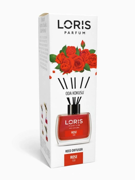 Аромадиффузор для дома Loris Parfum Rose (Роза), 120 мл