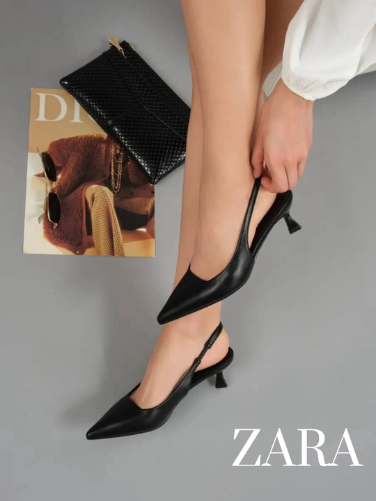 ZARA model nafis klassik ayollar tuflisi, poshnasi 5 sm, razmerga razmer, Turkiya