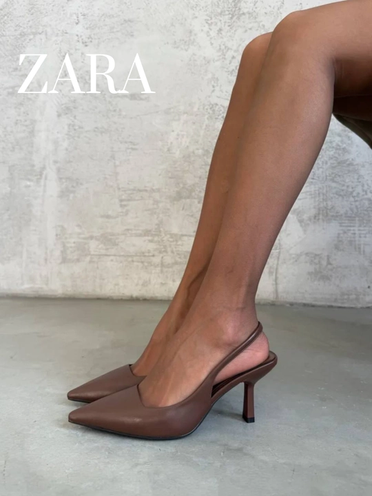 ZARA model nafis klassik ayollar tuflisi, poshnasi 5 sm, razmerga razmer, Turkiya